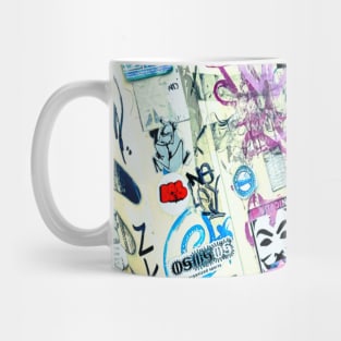 Urban Art Street NYC Graffiti Tag Sticker Mug